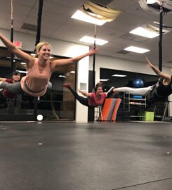 Tough Lotus Bungee. Aerial. Bombshell. Fitness.