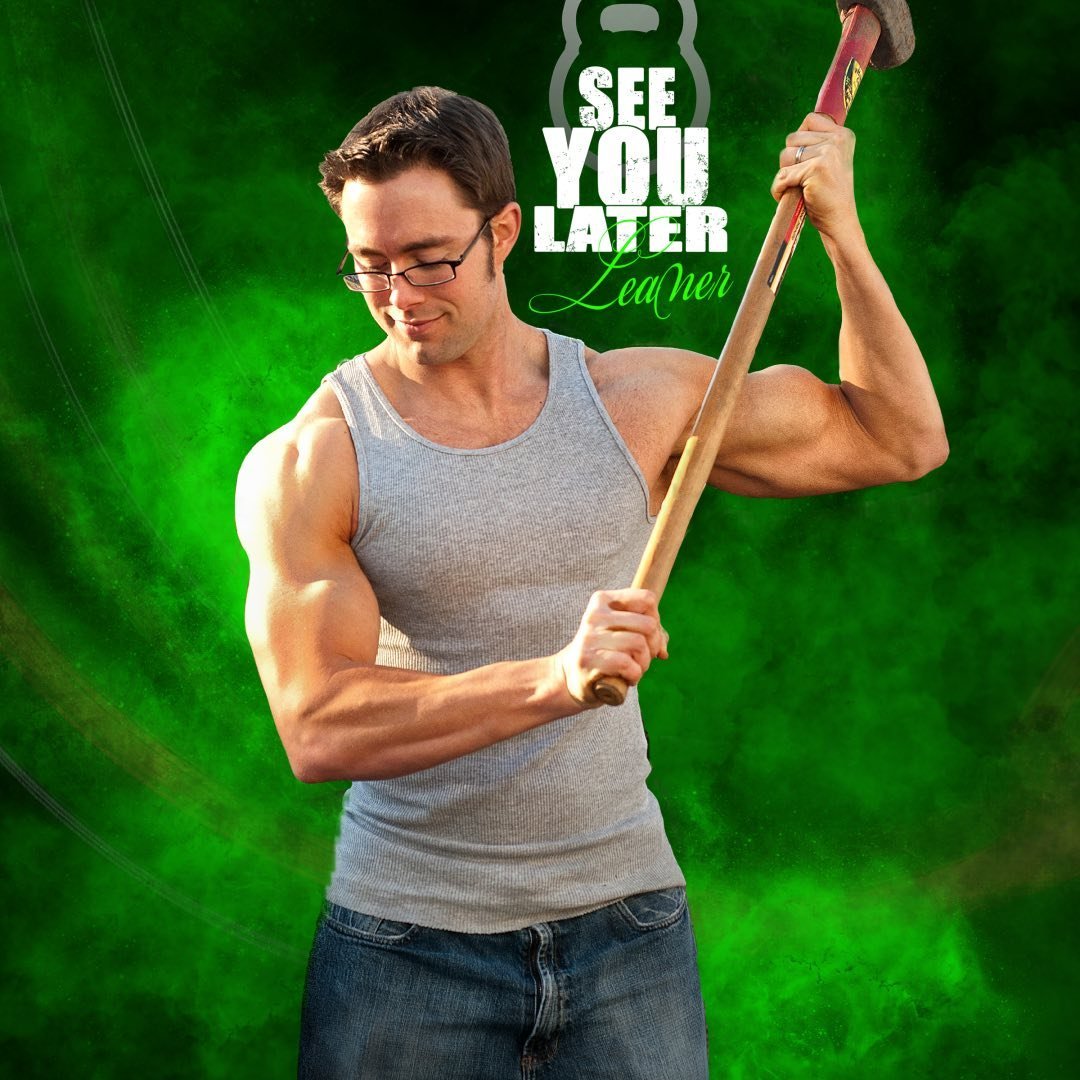See You Later Leaner - Adam Atkinson Logo